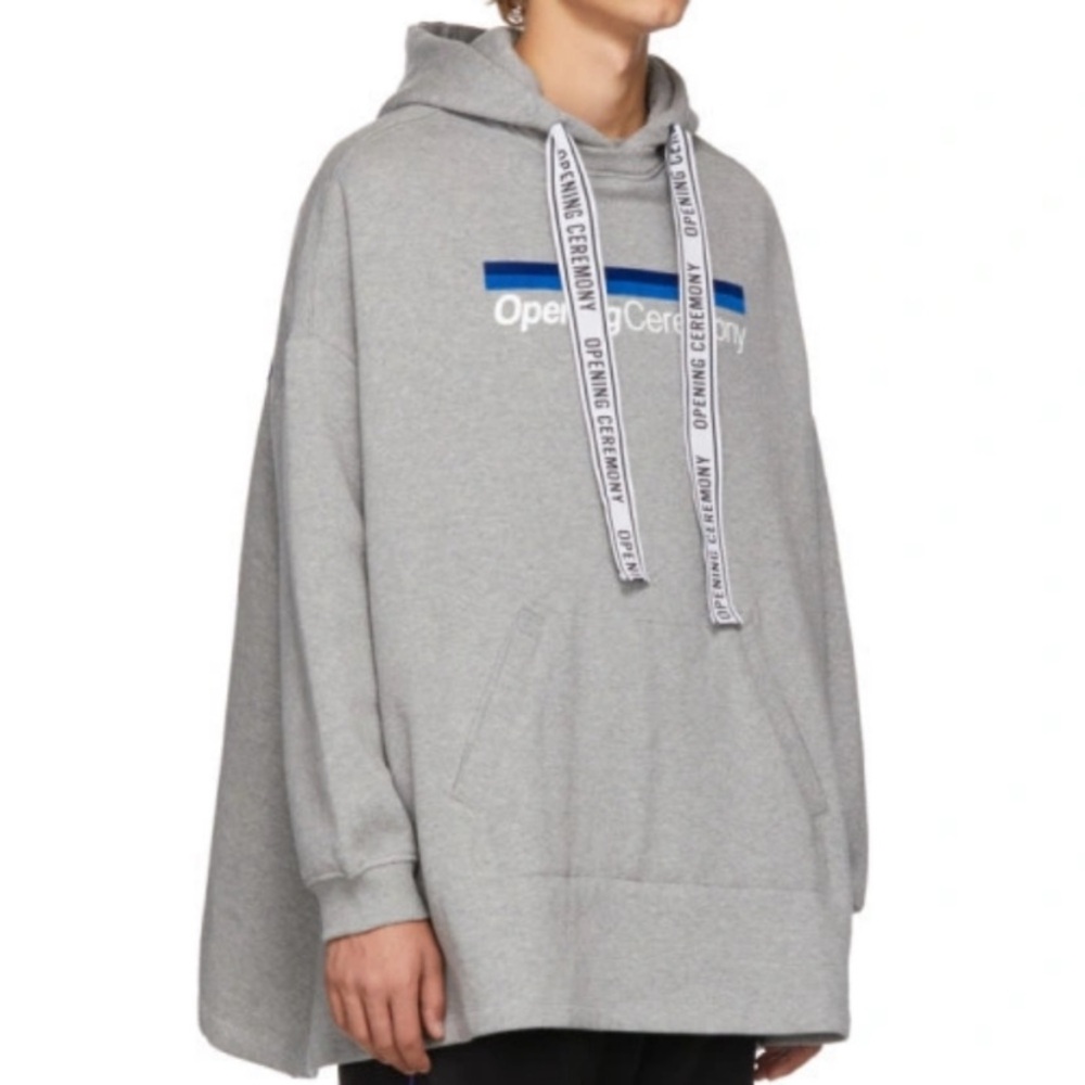 Opening Ceremony / heathet gray oversized sweatshirt - like new condition